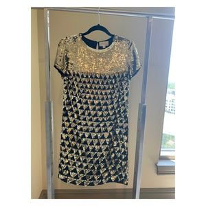 Marchesa Notte Sequin Dress